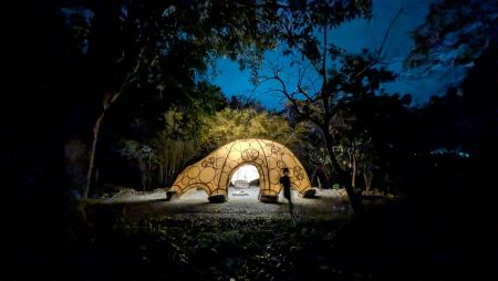 2025 “Third Space” Bamboo-Membrane Structure in Jhihben - Third Space” Bamboo-Membrane Structure